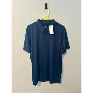 NWT All in Motion Men’s Navy Blue Athletic Performance Polo – Size L